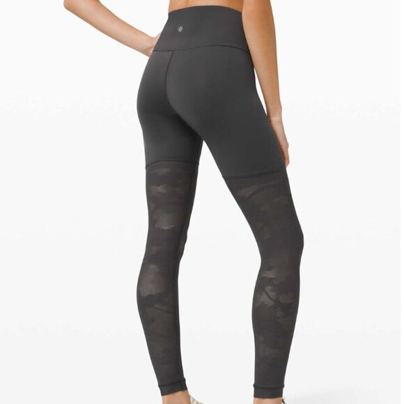 Lululemon Sheer Will High-Rise Tight 28" *Camo Graphite Grey - Picture 6 of 6